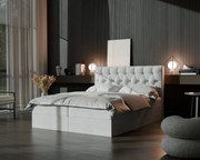 Łóżko kontynentalne BLANCA 2 - 120x200