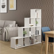 Półka na schody biały 138x29x143 aramis