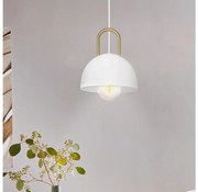 Eglo 99695 - Żyrandol na lince CALMANERA 1xE27/40W/230V biały