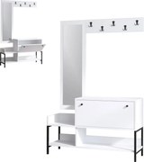 Zestaw do przedpokoju Lopp Black and White