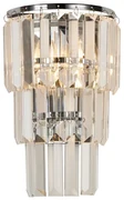 Brilagi - Kinkiet CRYSTAL 1xE14/60W/230V chrom błyszczący
