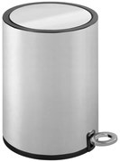 Łazienkowy kosz na śmieci, stal nierdzewna, 3 l, WENKO