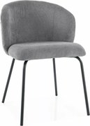 Krzesło do jadalni KEVIN VARDO szare