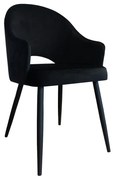 Krzesło JENISEJ VELVET czarne ATOS