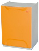 ArtPlast Plastikowy kosz na śmieci segregowane, 20 L, pomarańczowy
