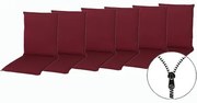 ELEGANT 2428 niski - zestaw 6 szt. - podkładki pod krzesła i fotele