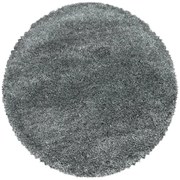 Szary okrągły dywan ø 160 cm Fluffy – Ayyildiz Carpets
