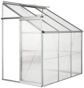 Szklarnia ogrodowa, aluminiowa