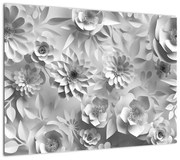 Obraz - Białe kwiaty (70x50 cm)