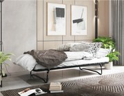 Łóżko składane Panama metalowe