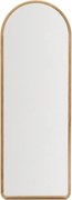 Lustro z drewnianą ramą ścienne 55x155 cm Milsa – Kave Home