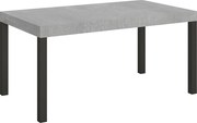 Stół rozkładany 160/244x80 cm Everyday cementu nogi antracytowe