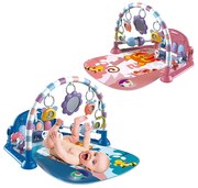 Mata do gry pianino - w kilku rodzajach - niebieska