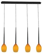 Azzardo AZ1227 - Żyrandol na lince IZZA 4xE14/40W/230V