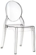 Transparentne krzesło typu ludwik W5-F50