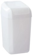 Denox Troya Kosz na śmieci 15 l, biały, 15 l