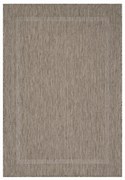 Dywan zewnętrzny Relax ramka brązowy 60 cm x 100 cm