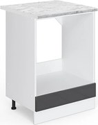 Szafka kuchenna antracyt wysoki połysk 60x60x81.6 r-line