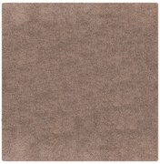 Brązowy dywan antypoślizgowy 160x160 N9-M87