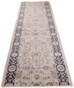 Jasnobeżowy wzorzysty chodnik rustykalny E7-B35