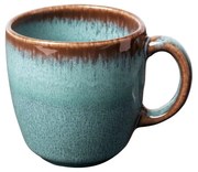 Turkusowo-brązowa kamionkowa filiżanka Villeroy &amp; Boch Like Lave, 190 ml