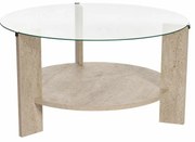 Stolik konferencyjny Clara Travertine