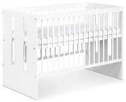 Łóżeczko dziecięce PAULA 120x60 białe LITTLE SKY