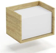 Szafka modułowa hikora + biel alpejska A4-C57