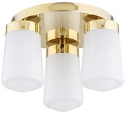 Argon 6165 - Surface-mounted żyrandol PASADENA 3xE27/15W/230V złoty/biały