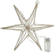 Gwiazda led Glitter Star 30 cm