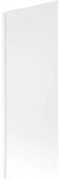 Mexen Next L parawan nawannowy 1-skrzydłowy 70 x 150 cm, szron, biały - 895-070-000-03-30-20