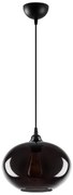 Lampa wisząca ze szklanym kloszem ø 27 cm Smoked – Opviq lights