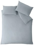 Niebieskoszara pościel dwuosobowa z mikrowłókna 200x200 cm So Soft Easy Iron – Catherine Lansfield