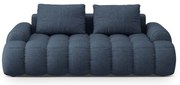 Ciemnoniebieska sofa 200 cm Linz – Cosmopolitan Design
