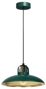 Lampa zielona wisząca industrialna K2-L44