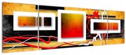 Obraz - Abstrakcja (170x50 cm)