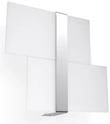 Designerski Szklany Kinkiet Popielaty E727 G8-H93