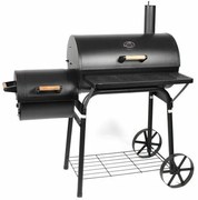 Happy Green Grill na węgiel drzewny Wayne XL, 125 x 72,5 x 126 cm