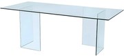Stół do jadalni COLEDON - Dla 8 osób - Szkło hartowane