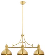 Jupiter 1915 - Lampa sufitowa PLATINO 3xE27/60W/230V mosiądz