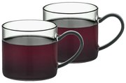 4Home Zestaw kubków szklanych Haze 250 ml, 2 szt.
