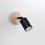 Kinkiet VERDO czarny SOLLUX  LIGHTING