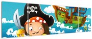 Obraz - Skarb piratów (170x50 cm)