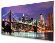 Obraz Akrylowy Most Miasto Architektura
