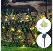 Aigostar - LED 56xLED/2x0,4m IP65 ciepła biała łańcuch solarny ivy