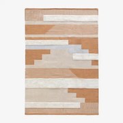 Prostokątny Dywan 160x230 Cm Z Polietylenu Rupert Kolory Naturalne - Sklum