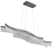 Globo 67348H - LED Żyrandol na lince JULIET LED/35W/230V 3200K matowy chrom