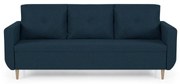 Kanapa sofa 3 os z funkcją spania DORO Granatowy