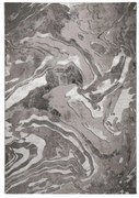 Dywan w szaro-srebrnym kolorze 300x400 cm Marbled – Flair Rugs