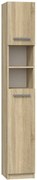 Wąska szafka łazienkowa w kolorze dąb sonoma C7-S01